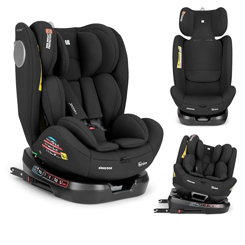 Kikkaboo Silla Coche Bebé Grupo 0 1 2 3 I-Moove 2, I-Size 40 150 Cm Con Isofix, 360 Giro, Reclinable, Reposacabezas Ajustable, Negro Kikkaboo Silla Coche Bebé Grupo 0 1 2 3 I-Moove 2, I-Size 40 150 Cm Con Isofix, 360 Giro, Reclinable, Reposacabezas Ajustable, Negro