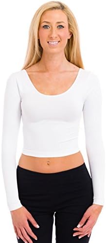 Sugarlips Women's Long Sleeve Crop Top 