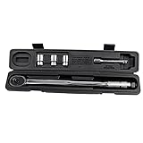 YIYI トルクレンチセット ５点セット(17/19/21mm)+エクステンション 専用ケース付き 車 タイヤ交換 (シルバー)