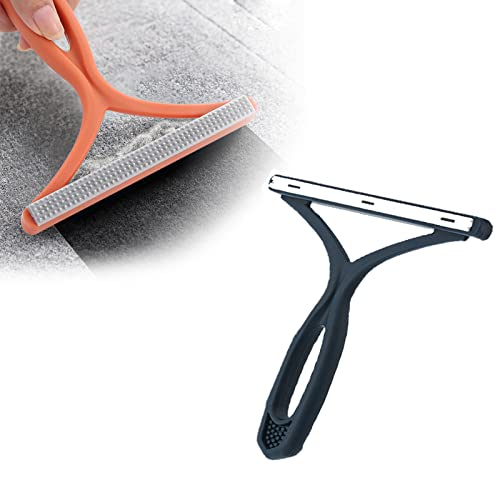YYQS 2 PCS Double-Sided Manual Hair Remover, Portable Lint Remover, Manual Double Sided Clothes Fuzz Shaver, Reusable Lint Cleaner for Removing Pet Hair Cover