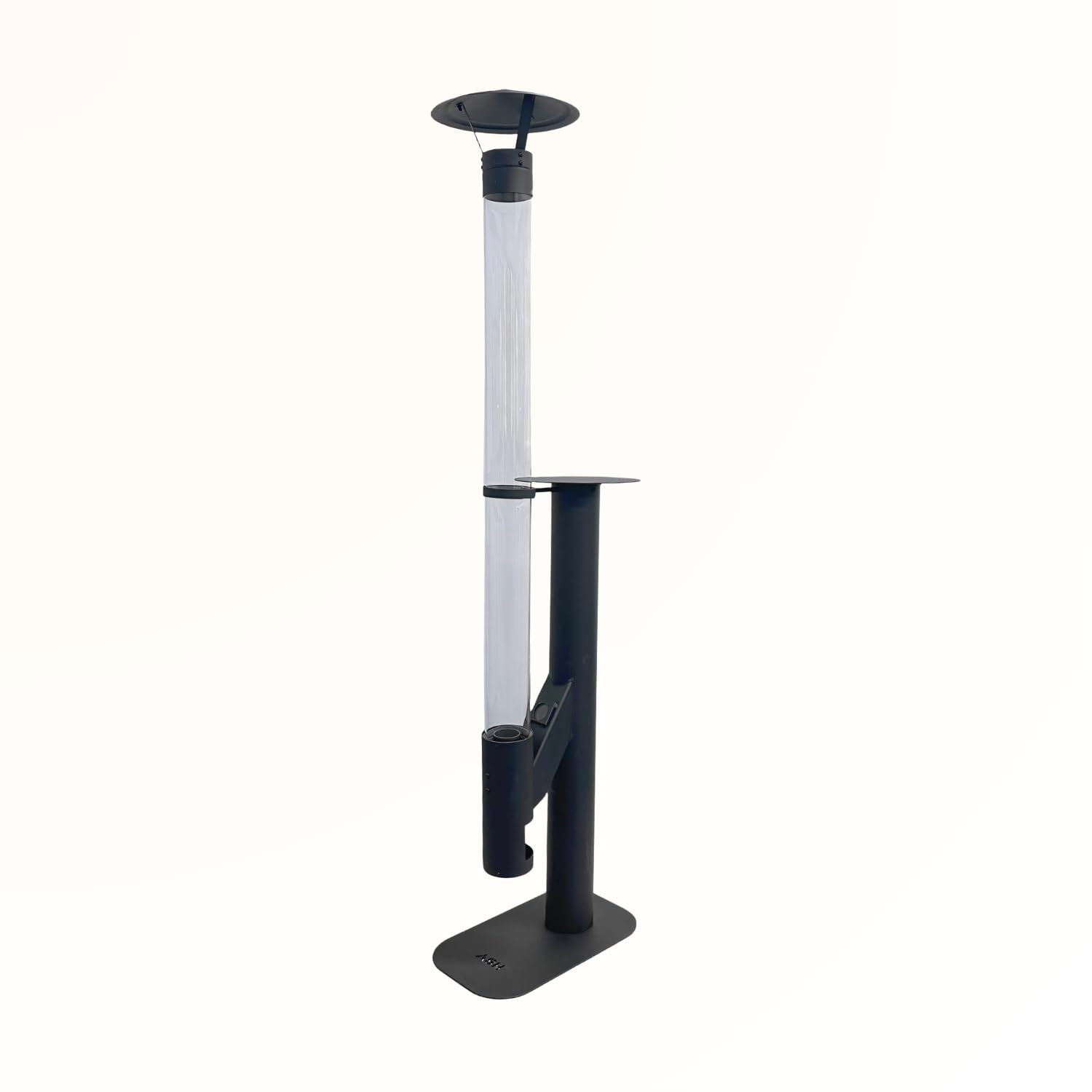 Pelletofen - Terrassenheizung - Terrassenofen - Raucharmer Außenkamin - Außenofen - Palettentheater - Pelletheizung - Terrassenofen - 183 cm - Langlebig