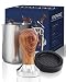 Produktbild KYONANO Espresso Tamper 51 mm, Kaffee Tamper aus Hochwertigem Edelstahl und Echtholzgriff, Barista Tamper inkl. Tampermatte, Milchkännchen [350ml], kostenloser E-Books  Barista Set für Kaffeegenuss