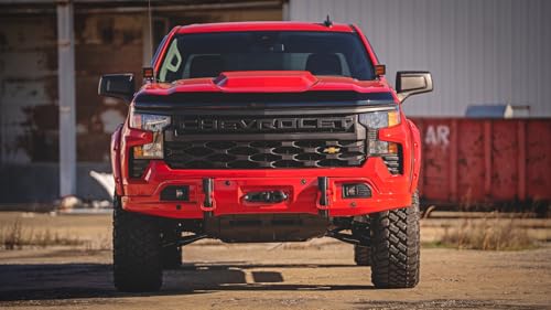 Rough Country Hood Protector for Chevy Silverado 1500 (2019-2026) – High-Density Thermoplastic, No-Drill 3M Install, Gloss Black - image 8