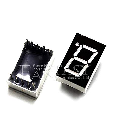 200PCS 7 Segment 056 in Common Cathode 1 Bit Digital Tube 056" inch 056in Red LED Display 7 segmentos LED Digital Tube
