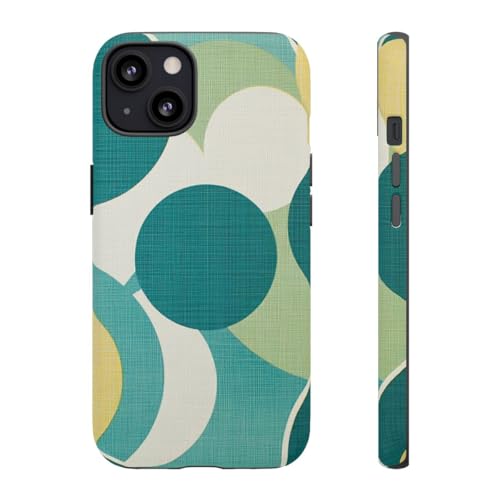 Coque iPhone 13 à motifs cercles pour un style urbain coloré