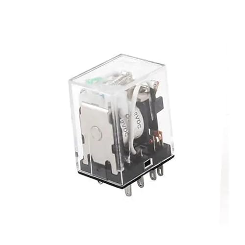 YLQUXEUV HH52PL DC 12V Coil 8-Pin DPDT Green LED Electromagnetic Relay