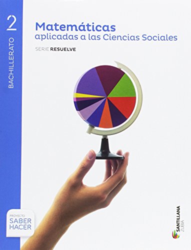 Portada de Matematicas Aplicadas a las Ciencias Sociales 2º Bachillerato Resuelv