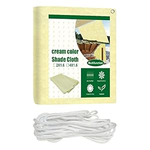 9 x 11in Sun Shade Sails | Portable UV Block Encrypted Shade Net – 95% UV Protection Canopy Shades for Patio Backyard…