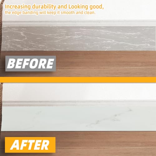 Image of GSCIT Club Wood Grain Repair Tape, 15.7 inch X 15ft Self Adhesive Marble Grain Repair Patch for Tables, Chairs, Baseboards, Doors, Windows, Floors, Handicraft DIY.
