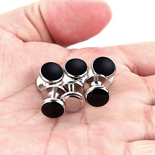 Rovtop RCC4 Best Gift For Men Rovtop Mens Cufflinks And Studs, Tuxedo Shirt Cufflinks And Studs Set thumb #5