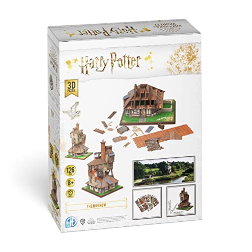 4D Cityscape Harry Potter 3D Paper Puzzles (The Burrow) #TOP2