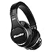 Bluedio U (UFO) PPS 8 Drivers High-End Bluetooth headphones Revolution/3D Sound Effect/Aluminum alloy build/Hi-Fi Rank wireless&wired Over-Ear headsets with carrying hard case Gift-package(Pure Black)