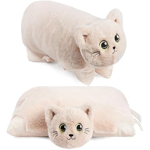 Coussin en Peluche Chat BRUBAKER Cover