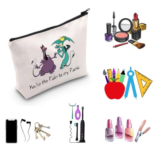 Hercules Cartoon Merchandise Pain and Panic Gift You are The Pain to My Panic Makeup Bag for Pain and Panic Lover (PaintoPanic) - Image 4