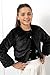 BOLEROSE Girls Cozy Faux Fur Childrens Kids Bolero Shrug Jacket Coat (Black, 5-6 Years)