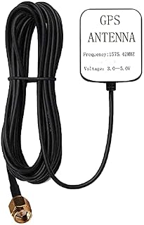 Waterproof GPS Active Antenna 28dB Gain, 3-5VDC SMA Male Plug (with Magnetic)