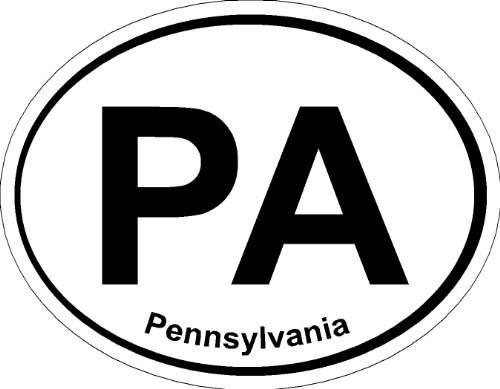 Oval (Pennsylvania); State Bumper Sticker