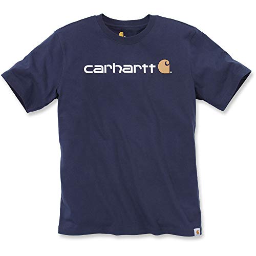 Carhartt Core Logo T-Shirt S/S - T-Shirt, Navy 412, L – Ansicht 3