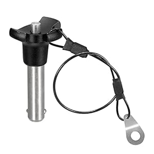 Sourcing Map Kugelsperrbolzen mit rundem Kopf 10mm