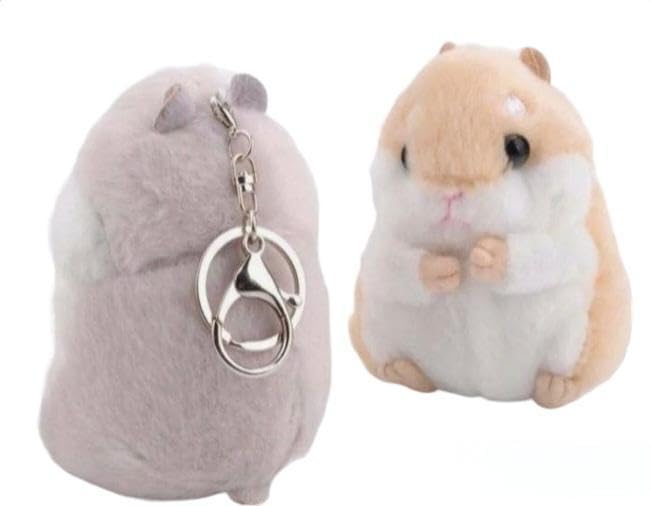 Guinea Pig Hamster Keychain/Perfect Gift for Kids, Soft Keychain, Stress Reliever