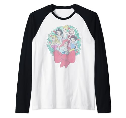 T-shirt raglan Disney Princess : l'alternative fluide au pull de Noël lourd