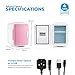 Subcold Classic4 Mini Fridge - Cooler & Warmer | 4 Litre/6 Cans...