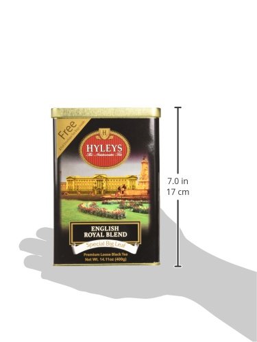 Hyleys English Royal Premium Loose Leaf Black Tea - 14.11 Ounce (400G) (Gmo Free, Gluten Free, Dairy Free, Sugar Free And 100% Natural) #TOP4