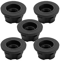 GisWell 5 Stück Befestigungselement Gummi Motorabdeckung,Befestigungselement Motorabdeckung,Motorabdeckungstüllen, für Mercedes-Benz,6420940785(Schwarz)
