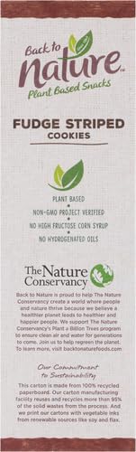 Back To Nature 1000022809 Fudge Striped Shortbread Cookies - Vegan thumb #11