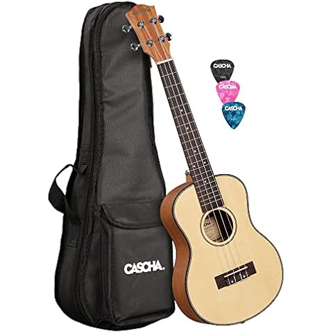 CASCHA Tenor Left Handed Ukulele Set Cover