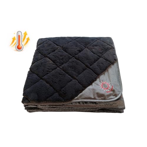 ThermoSwitch Hundedecke Samos, Thermo-Isolierende Hundedecke, Wasserabweisend, Maschinenwaschbar, Tâ€¦ – Miniatur