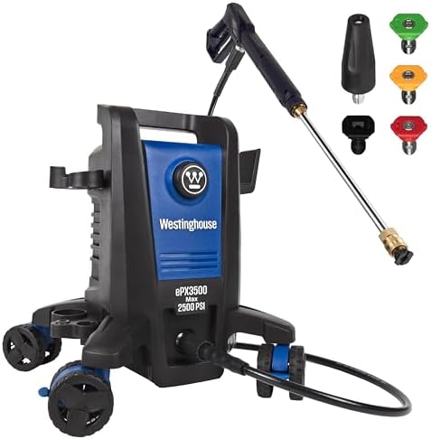 Westinghouse ePX3500 Electric Pressure Washer, 2500 Max PSI 1.76 ...