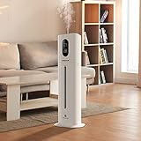 YOKEKON Luftbefeuchter Große Räume Schlafzimmer Top-Füllung Ultraschall Luftbefeuchter 8L mit kühlen Nebeln und Duftöl, geeignet für Baby und Kinderzimmer bis 46 sq. Meter