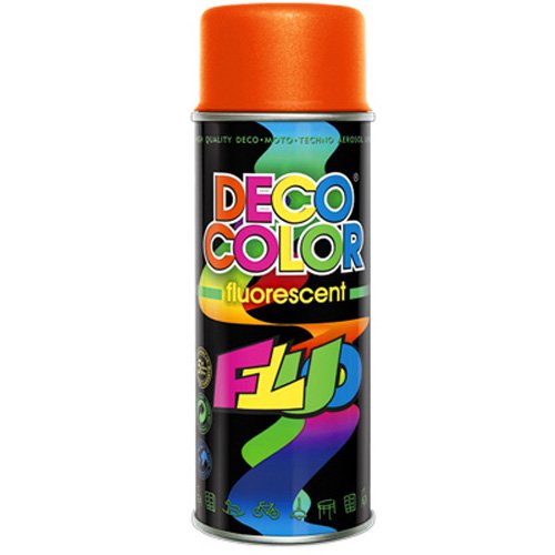 Deco Color DC Lackspray Neon 400ml freie Farbauswahl (Neonlack Orange 400ml) Cover