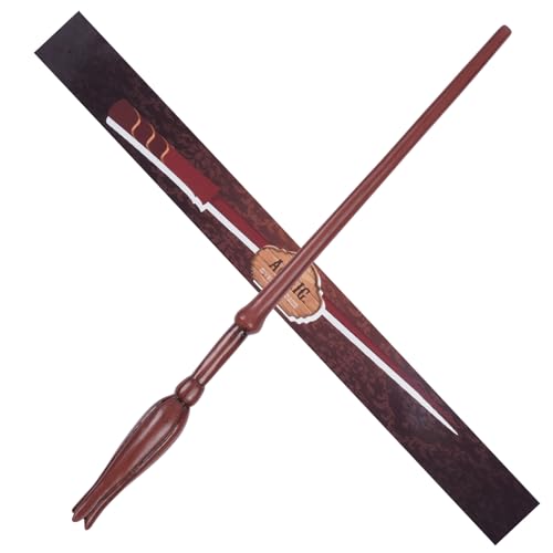 Aomig Zauberstab Erwachsene Zauberer Zubehör Cosplay Props Magic Wand Spielzeug Magischer Zauberstab aus Kunststoff für Zauberer Zauberlehrlinge Kostümzubehör Party Halloween Karneval Weihnachten (J)