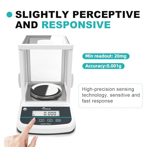 Image of JOANLAB FA3003S Analytical Balance, 300g x 1mg Ext Calibration