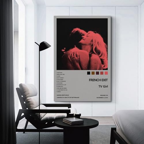 AYUBQ TV Girl Poster Album Cover Poster for Bedroom Wall Art Album Music Artistic Album Cover Poster 12x18inch(30x45cm) Unframe-style - Image 3