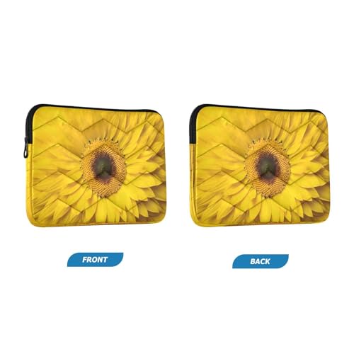 Funda para Laptop Amarilla con Girasol 13-14 Pulgadas miniatura 2