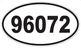 US Decal, Inc. Number 96072 Oval Sticker