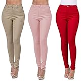 Lovor Women's Casual Skinny Leggings Stretchy High Waisted Work Pants Petite Instantly Slims Classic...
