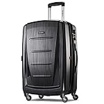 Samsonite Winfield 2 Hardside Expandable Luggage with Spinner Wheels, Brushed Anthracite, Checked-Medium 24-Inch - Image 4