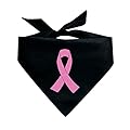 Breast Cancer Pink Ribbon Dog Bandana