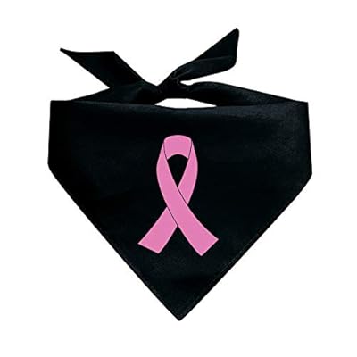Breast Cancer Pink Ribbon Dog Bandana