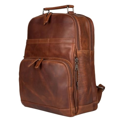 Concealed Carry Quinn Leather Backpack2