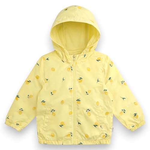 Carters Toddler/Littile Girls Her Rainslicker Rain Jacket Transitional Windbreaker Lemon 3T