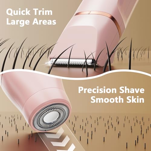 Image of Bikini Trimmer for Women - Electric Razors for Women, Hair Removal Epilator