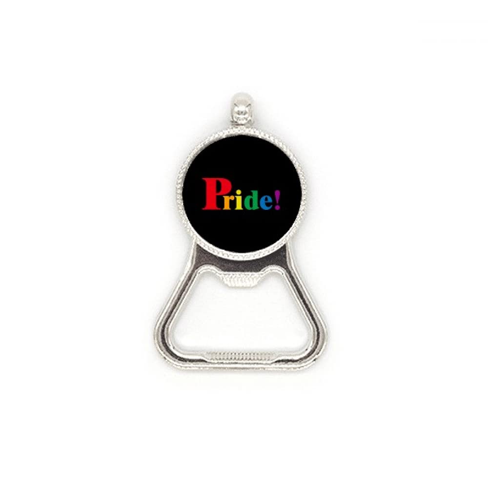 Décapsuleur Pride arc-en-ciel en acier inoxydable pour bouteille de bière