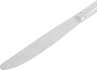 Vista 4 de Yaxa Basics Juego de cubiertos, cubiertos de acero inoxidable, apto para lavavajillas, servicio para 4, 20 piezas de tenedores y cucharas, borde