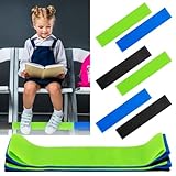6PCS Chair Bands for Kids with Fidgety Feet - Colorful Classroom Must Haves, Chair Bands for ADHD Sensory ADD Autism, Kick Band for Classroom, Flexible Band for Under Desk