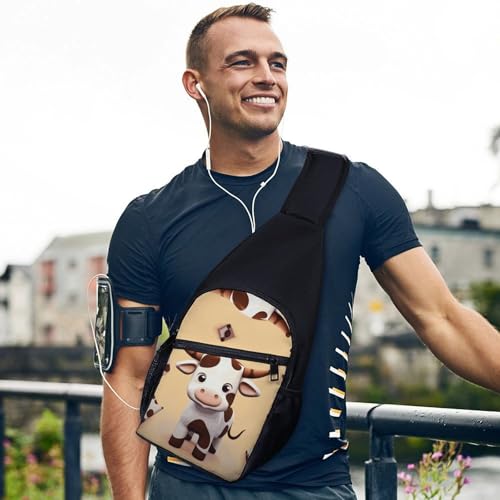 Mochila Casual Crossbody Sling para Senderismo y Viaje miniatura 3